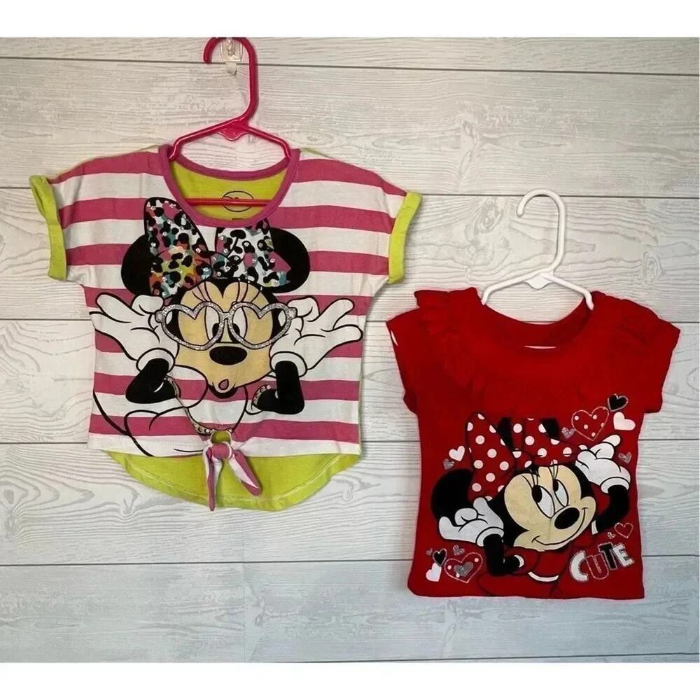 Disney Minnie Mouse short sleeve tops Toddler girls' Size 2T